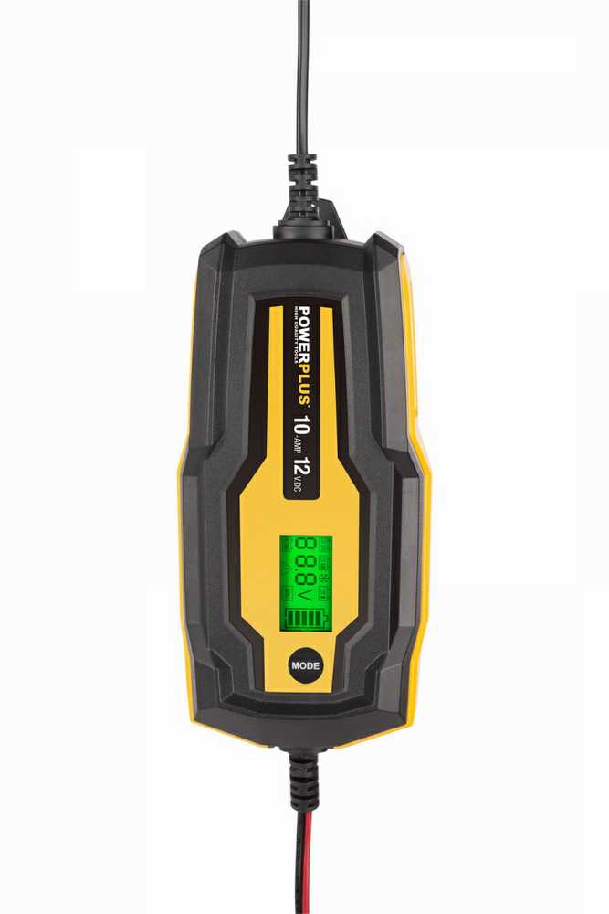 Powerplus POWX4207 - Automatinis akumuliatoriaus įkroviklis 160W / 10A / 200Ah