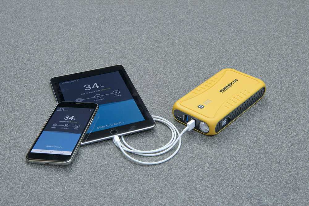 Starteris / Powerbank'as 3-in-1 12V 500A/7500mAh POWX4251 POWERPLUS
