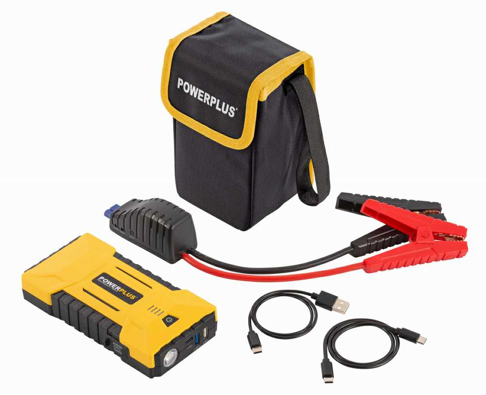 „Powerplus POWX4255“ – JUMP STARTER 3-IN-1 700A/12000MAH/12V