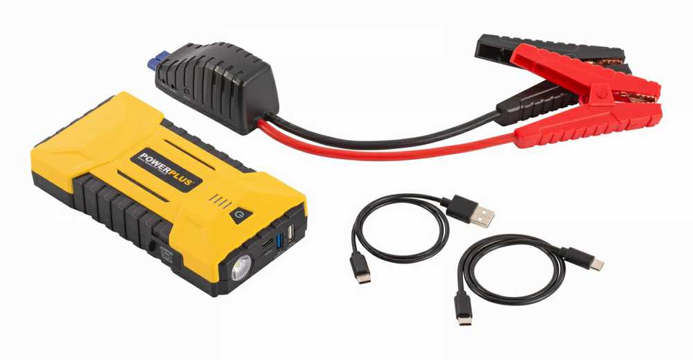 „Powerplus POWX4255“ – JUMP STARTER 3-IN-1 700A/12000MAH/12V
