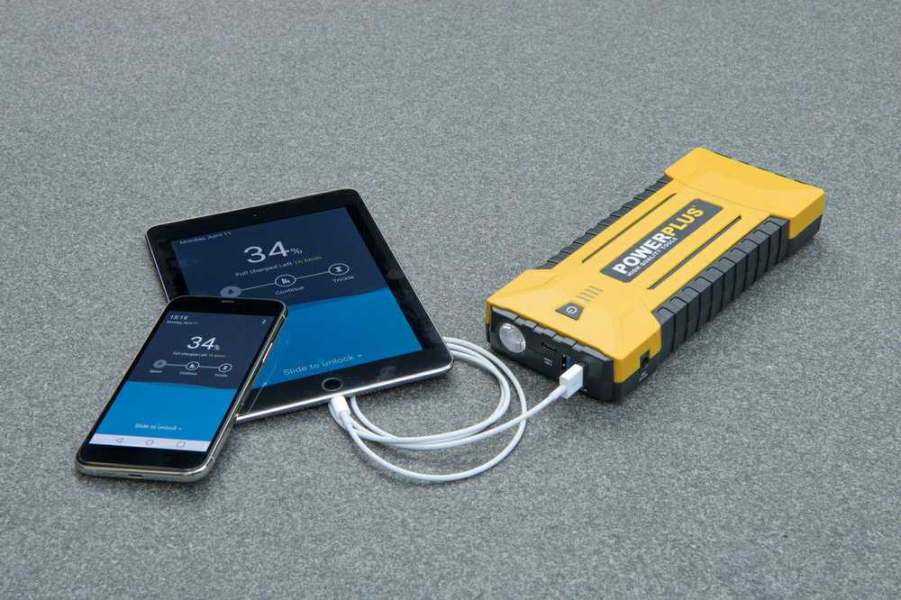Powerplus POWX4258 – JUMP STARTER 3-IN-1 1200A/16000MAH/12V
