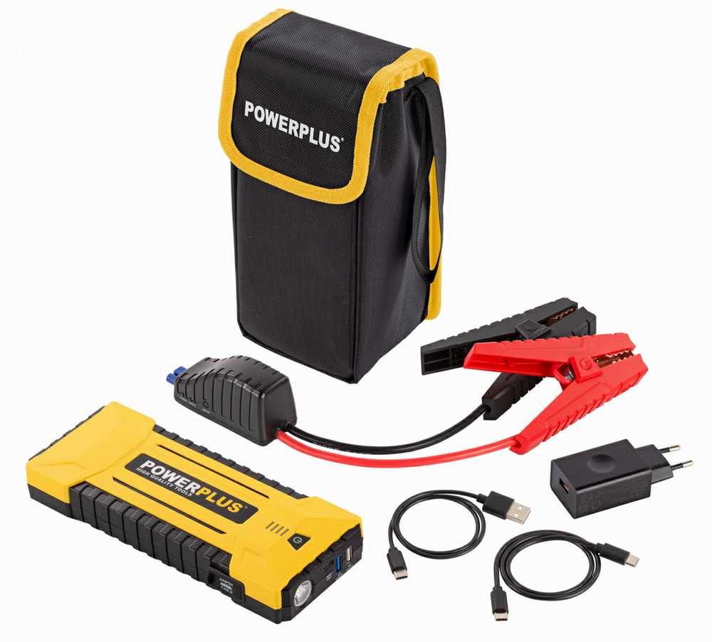 Powerplus POWX4258 – JUMP STARTER 3-IN-1 1200A/16000MAH/12V