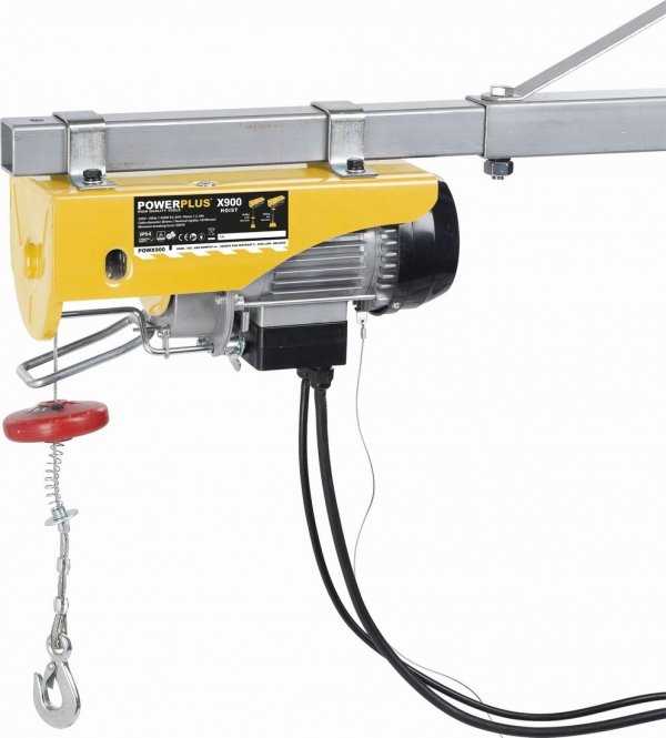 Powerplus POWX900 Rope winch 500W, load capacity iki 200kg