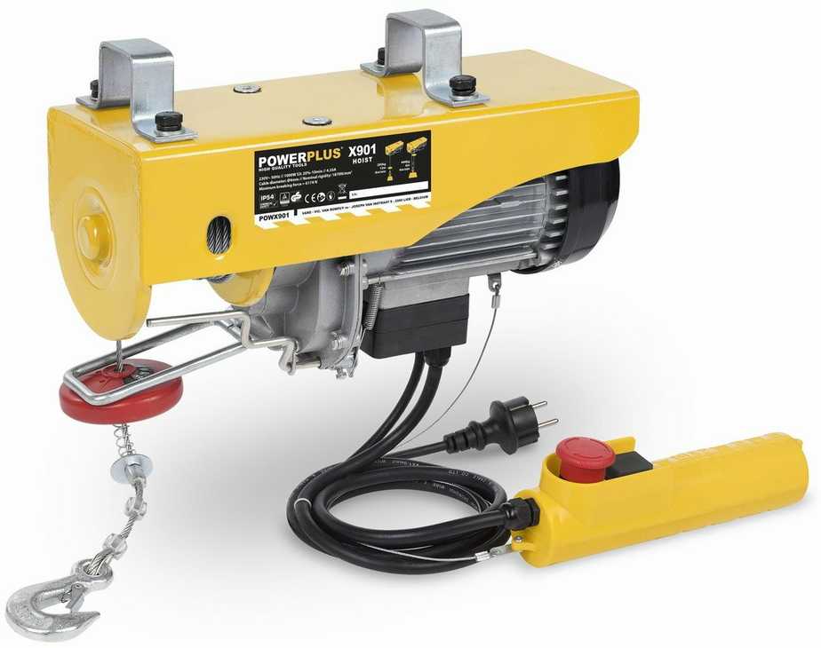 Powerplus POWX901 lyno gervė 1000W, keliamoji galia iki 400kg