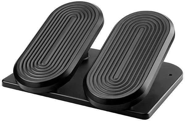 Powerton ERGO STEPPER ergonomiškas kojų atramos pagrindas, juodas