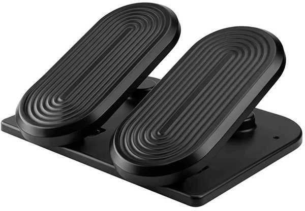 Powerton ERGO STEPPER ergonomiškas kojų atramos pagrindas, juodas