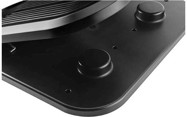 Powerton ERGO STEPPER ergonomiškas kojų atramos pagrindas, juodas