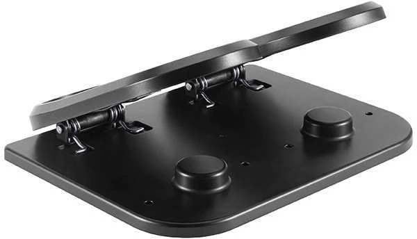 Powerton ERGO STEPPER ergonomiškas kojų atramos pagrindas, juodas