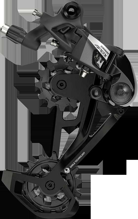 Perjungėjas galinis SRAM Apex Eagle