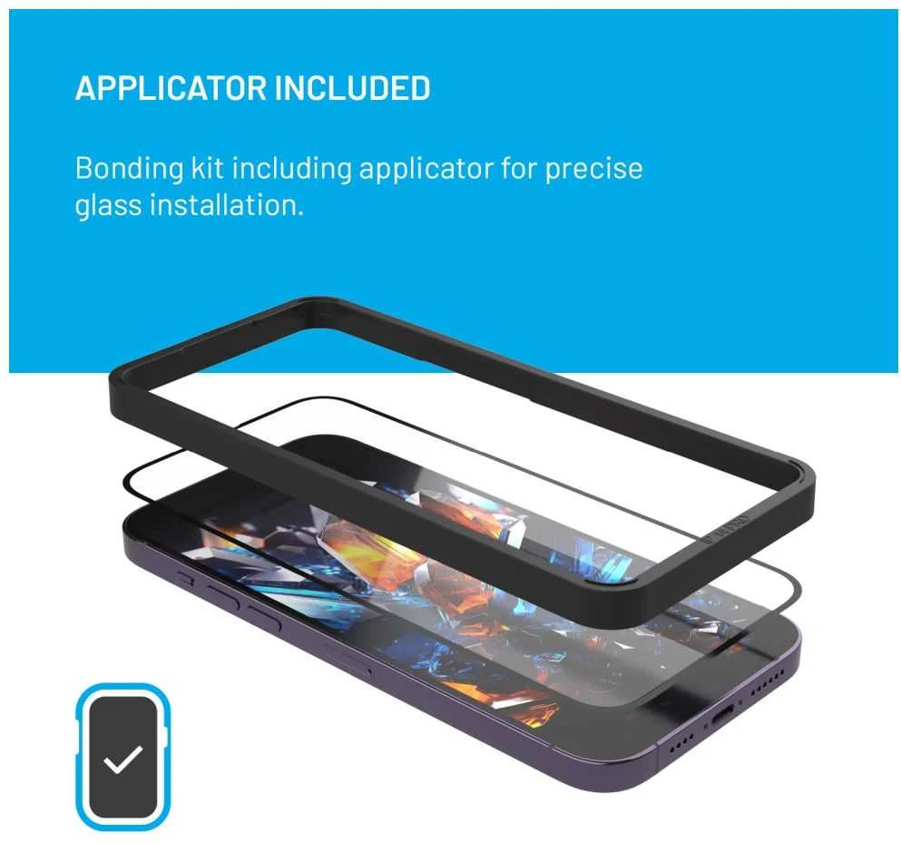 Fixed Premium grūdintas stiklas ochronne FIXED Armor su aplikatorem do Samsung Galaxy S24 Ultra juoda