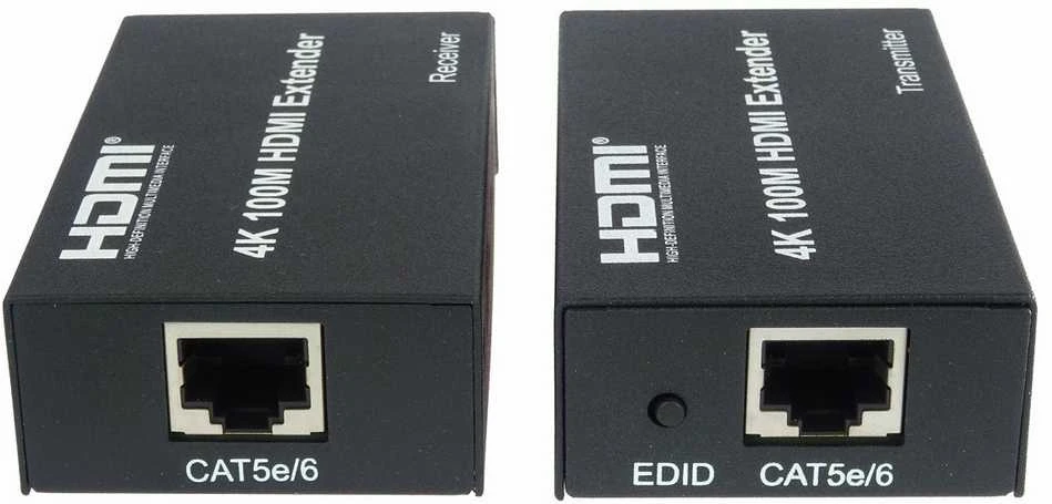 PremiumCord 4K HDMI ilgintuvas iki 100 m per vieną Cat5e/Cat6 kabelį