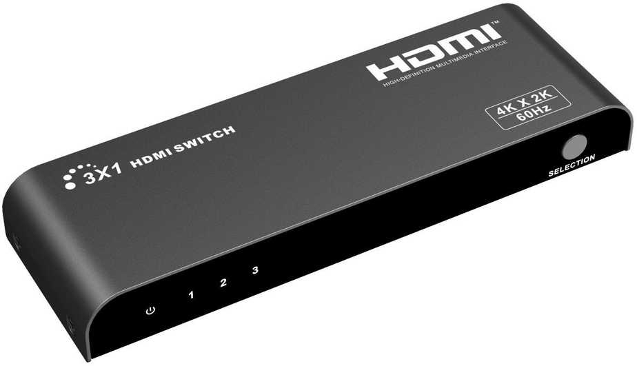 Premiumcord „Premium“ laido jungiklis HDMI (khswit31e)