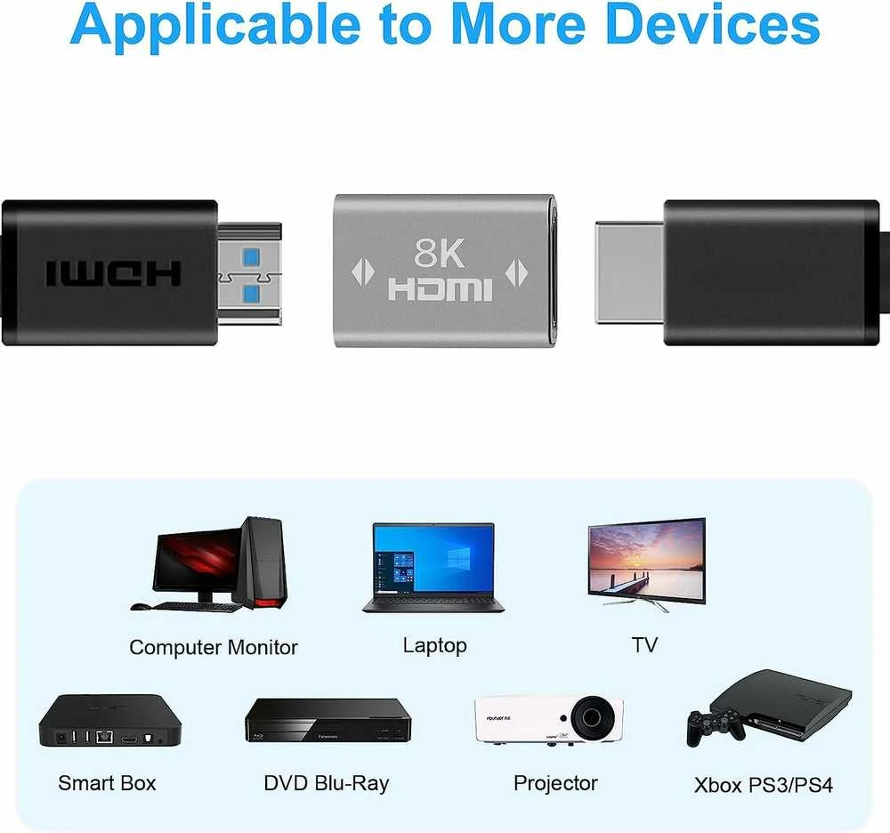 PremiumCord PremiumCord 8K Adaptér spojka HDMI A - HDMI A, Female/Female, kovová
