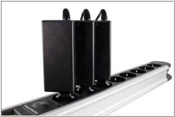Premiumcord AV adapteris MicroConnect Microconnect PESC13AD maitinimo kištuko adapteris Type F C13 Juodas