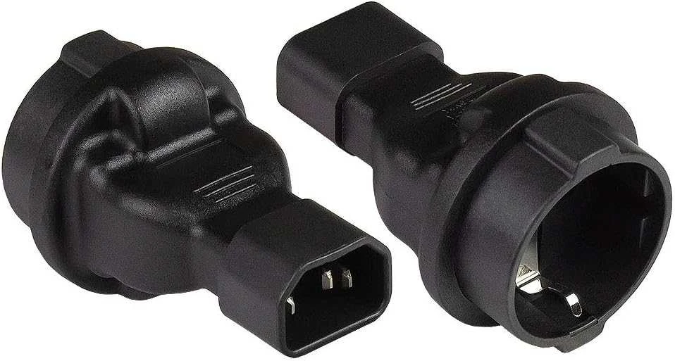 Premiumcord Adapteris IEC C14 į SCHUKO CEE 7/3, įtampa 230 V, 10 A