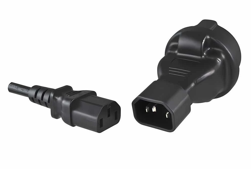Premiumcord Adapteris IEC C14 į SCHUKO CEE 7/3, įtampa 230 V, 10 A