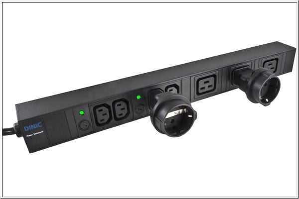 Premiumcord Adapteris IEC C20 male to SCHUKO CEE 7/3 female, voltage 230V, 16A