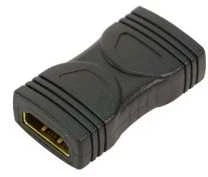 HDMI į HDMI adapteris juodas