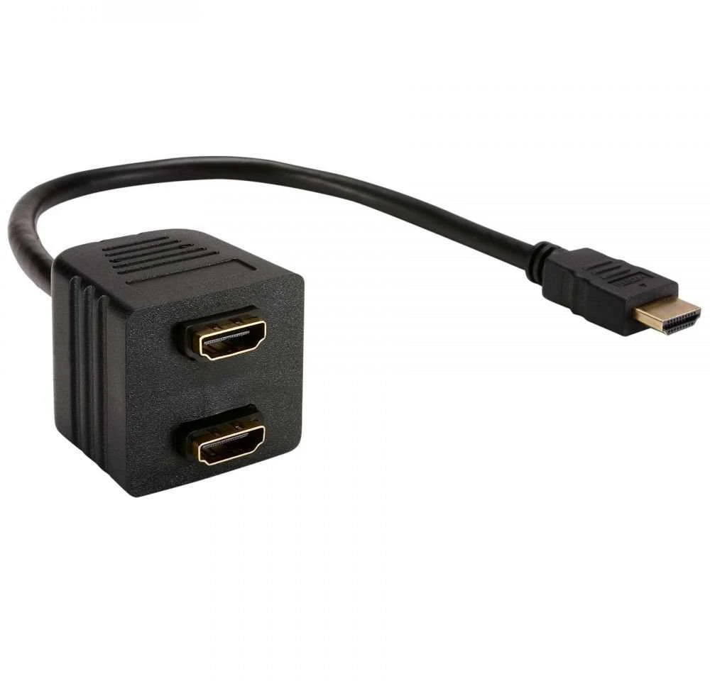 HDMI laidas su dvigubu lizdu PremiumCord