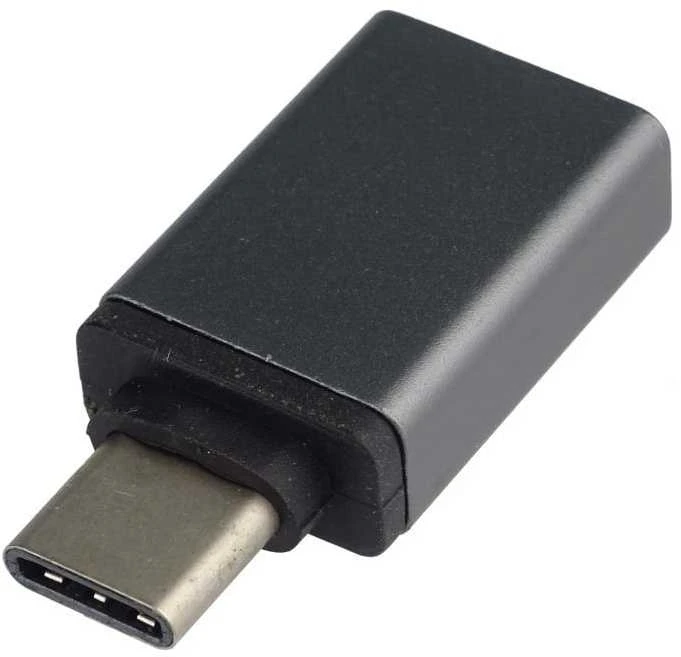 Adapteris USB PremiumCord USB-A - USB-C Pilka (kur31-03)