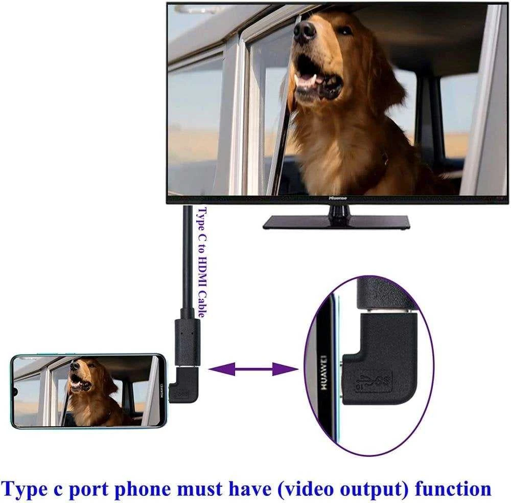 PremiumCord PremiumCord Adaptér USB-C/male - C/female zahnutý 90°