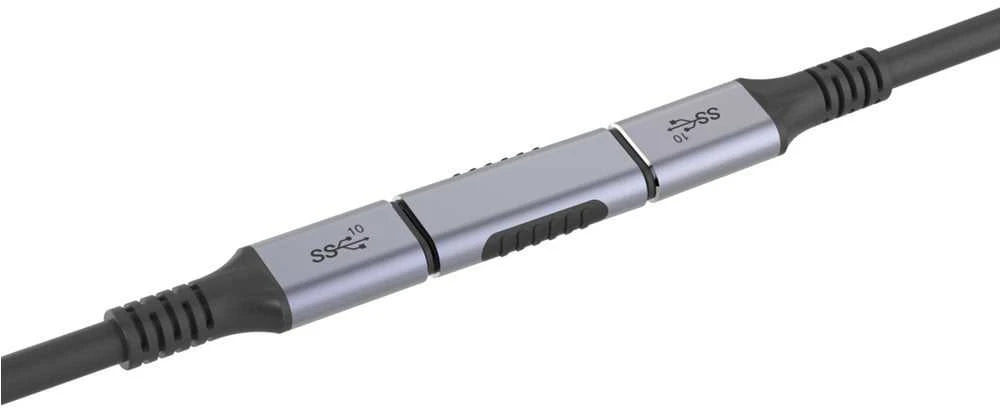 PremiumCord Aliuminio USB-C Female - USB-C Female connector