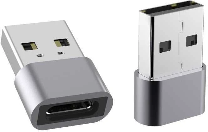PremiumCord Aliuminio USB C female - USB2.0 A Male adapter