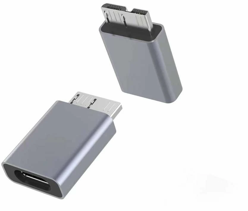 USB C į Micro B adapterių pora