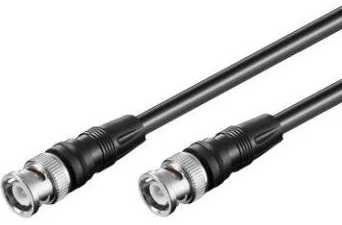 MicroConnect BNC - BNC kabelis 10m juodas (50075)