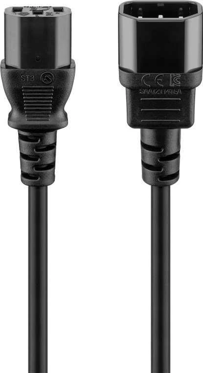 Maitinimo kabelis PremiumCord PREMIUMCORD Maitinimo kabelis 230V prailginimas 3m