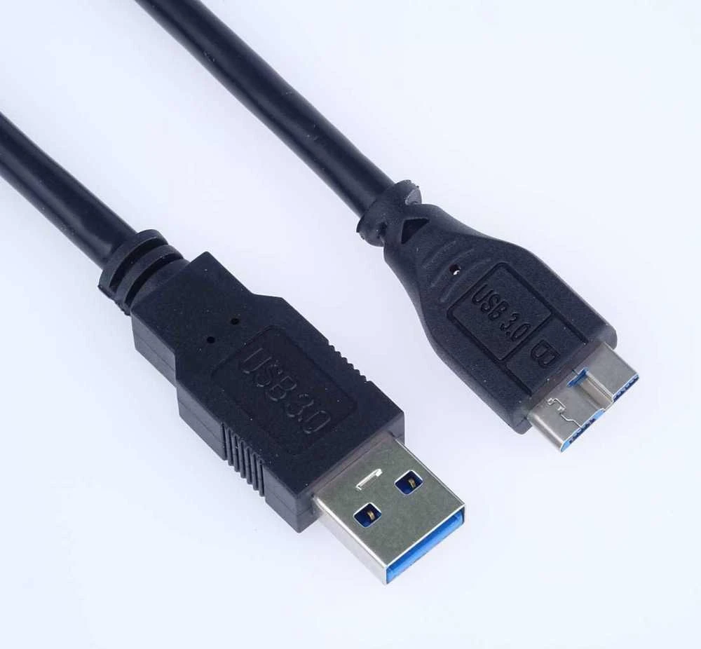 Kabelis USB PremiumCord USB-A - micro-B 0.5 m Juodas (ku3ma05bk)