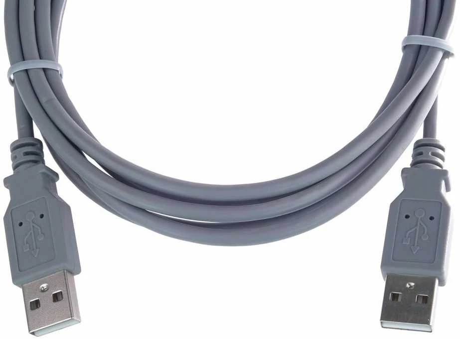 Goobay Kabelis USB USB-A - USB-A 1,8 m Pilka (93375)