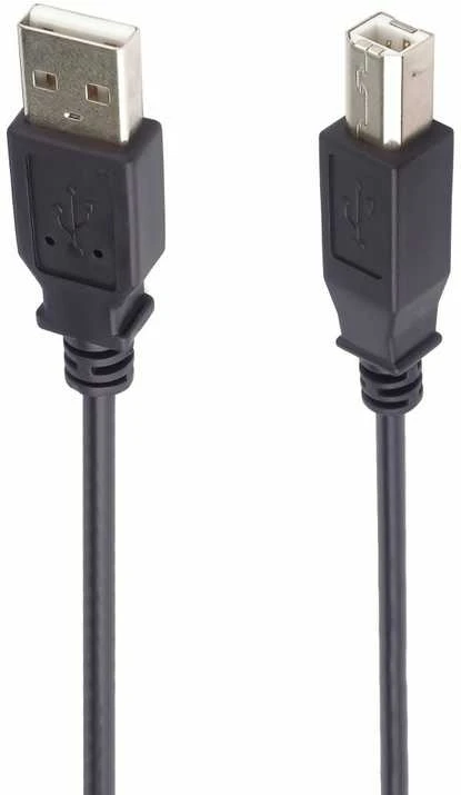 Kabelis USB PremiumCord USB-A - USB-B 5 m Juodas (ku2ab5bk)