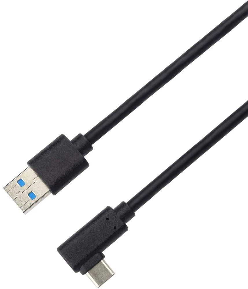 Kabelis USB PremiumCord USB-A - USB-C 0.5 m Juodas (ku31cz05bk)