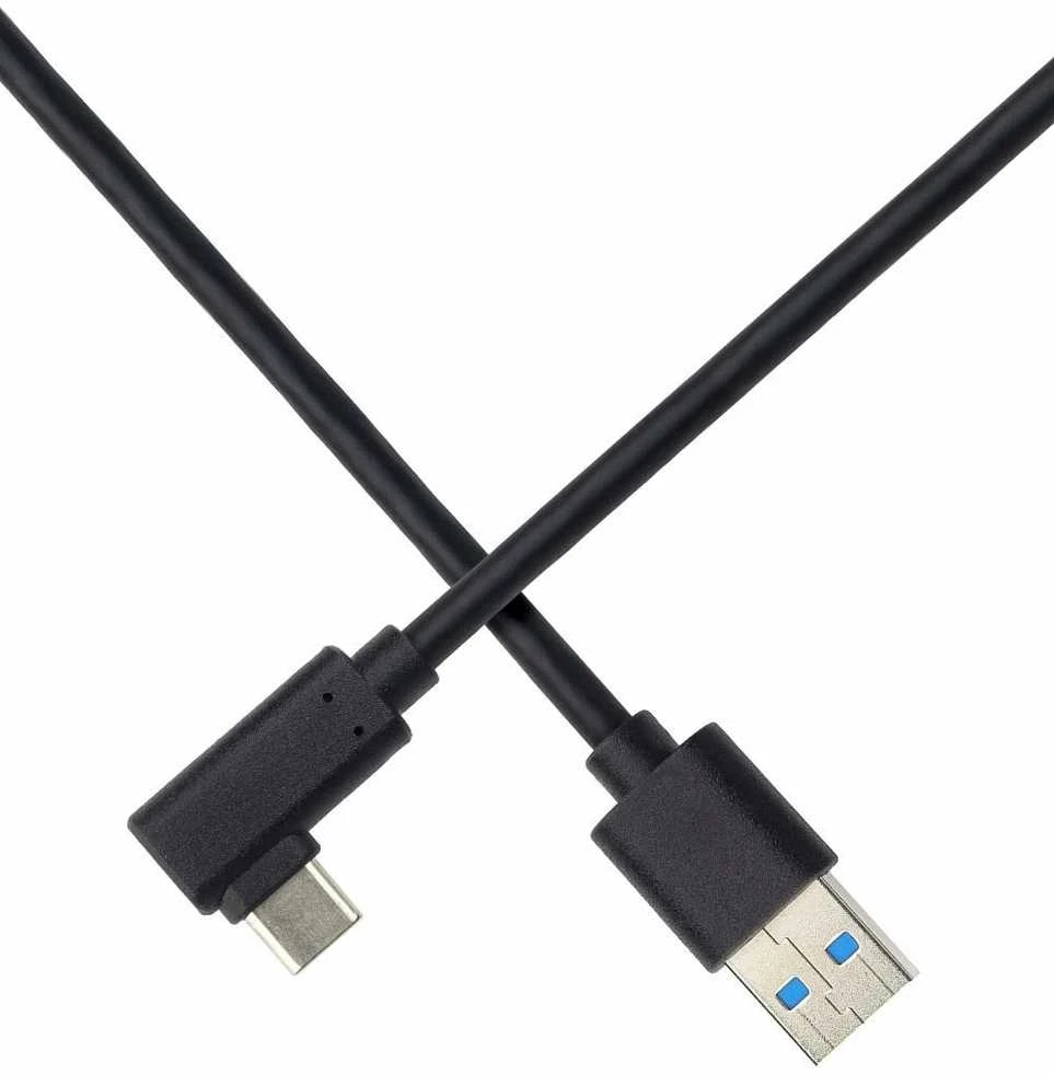 USB kabelis PremiumCord USB-A - USB-C 3 m Juodas