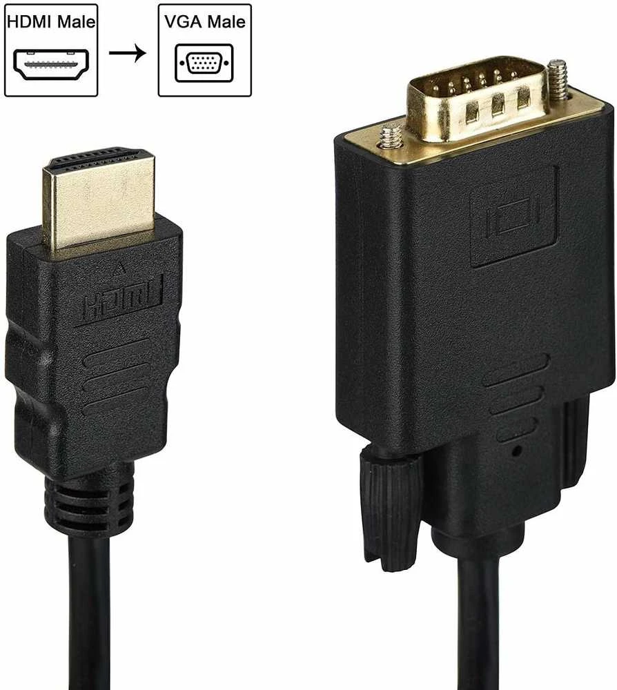 PremiumCord laidas su HDMI į VGA keitikliu, 2m