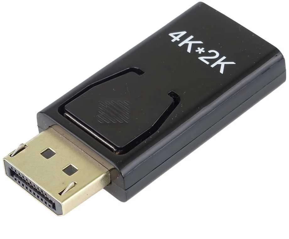 DisplayPort į HDMI adapteris su 4K palaikymu