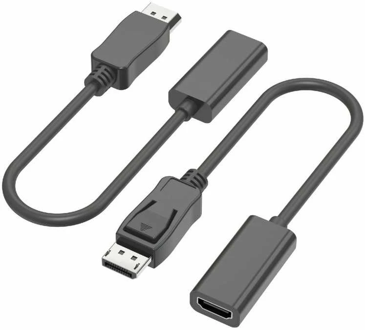 DisplayPort į HDMI adapteris, juodas