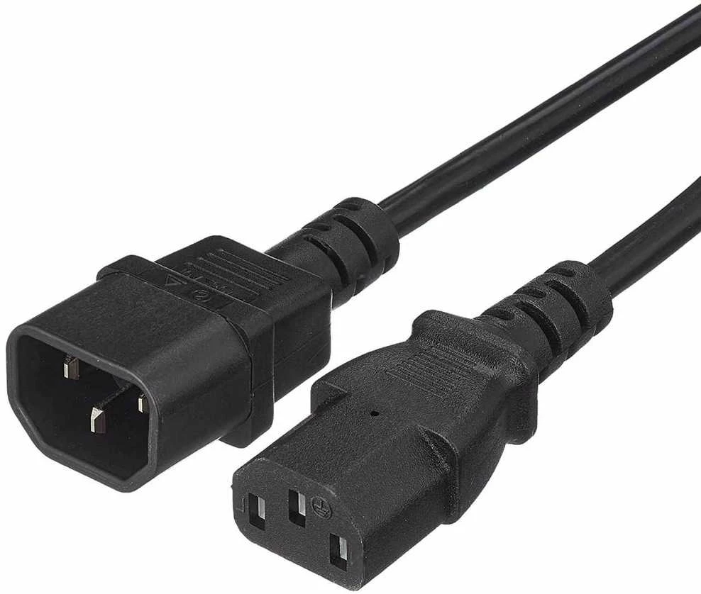 „PremiumCord“ maitinimo prailginimo laidas 240 V, 5 m ilgio IEC C1
