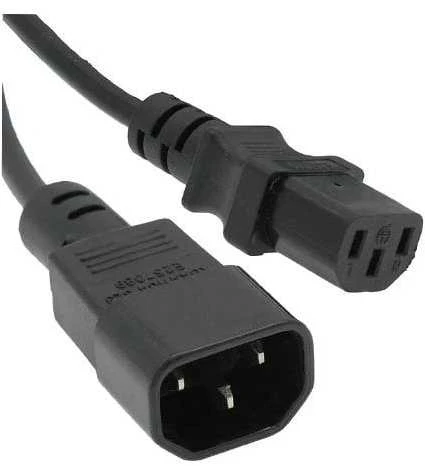 „PremiumCord“ maitinimo prailginimo laidas 240 V, 5 m ilgio IEC C1