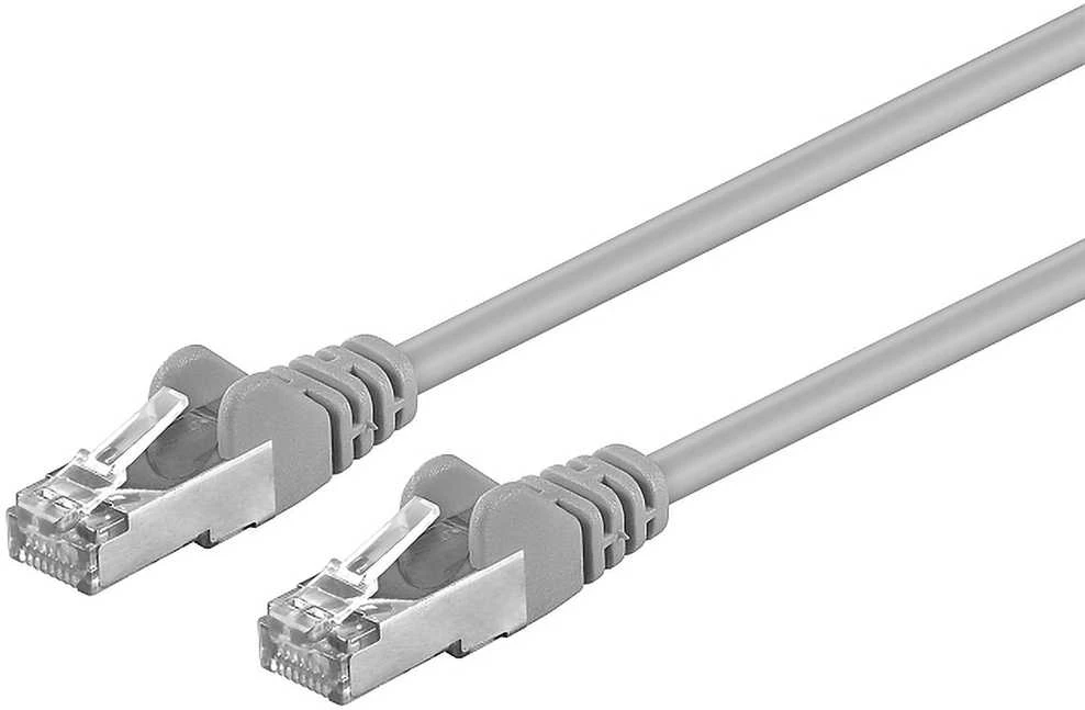PremiumCord PREMUMCORD Lopšys CAT.6 F / UTP kabelis, RJ45 -RJ45, AWG 26 3m pilka