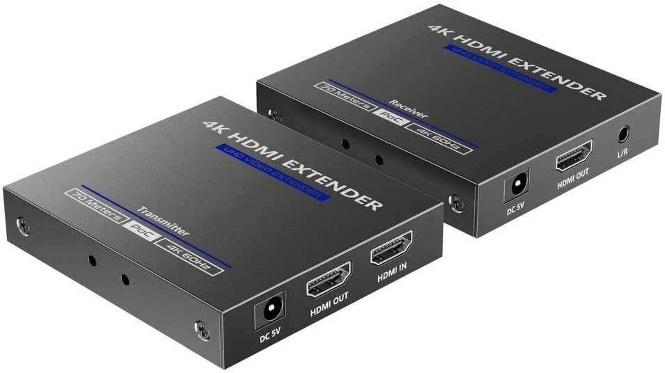 PremiumCord HDMI 2.0 extender Ultra HD 4kx2k@60Hz na 70m przez Cat6/Cat6A/Cat7