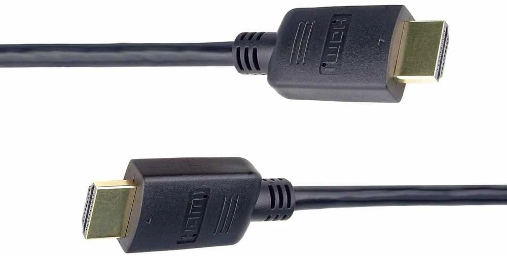 PremiumCord HDMI 2.0 didelės spartos + Ethernet kabelis, paauksuotas jungtis, 2 m