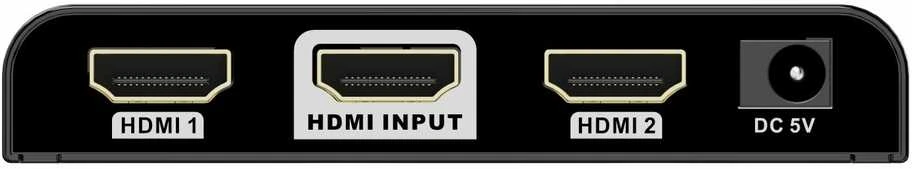 PremiumCord PREMIUMCORD HDMI 2.0 skirstytuvas, 1–2 prievadai, 4K x 2K/60Hz, FULL HD, 3D, juoda