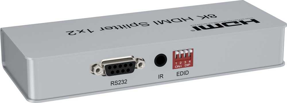 „PremiumCord“ HDMI 2.1 skirstytuvas 1-2 prievadams, 8K@60Hz, 4K@120Hz, 1080p, HDR