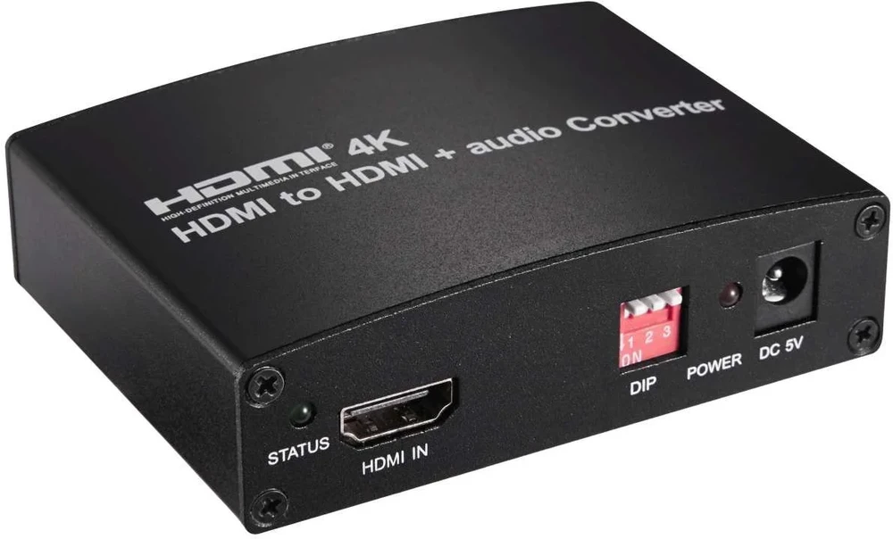 PREMIUMCORD 4K garso ištraukiklis, HDMI IN jungtis