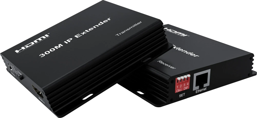 Šakotuvas „PremiumCord HDMI Full HD 1080p“ IP ilgintuvas