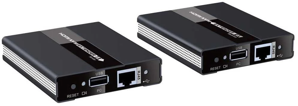 PremiumCord HDMI AV signalo perdavimo sistema, Juodas (khext60-4)