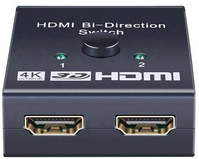 PremiumCord HDMI jungiklis 4K, FULL HD 1080p dvikryptis 2-1 arba 1-2
