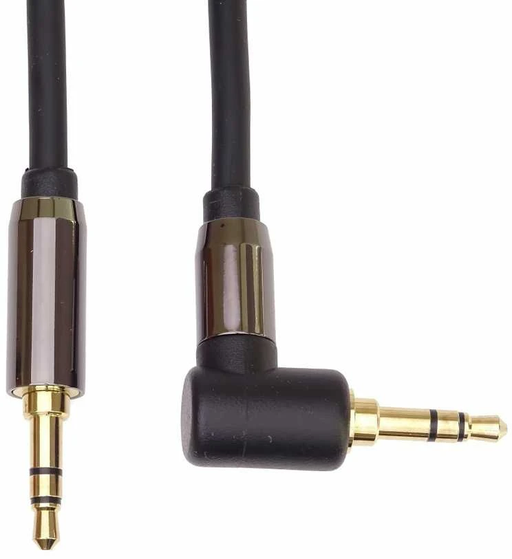 Kabelis PremiumCord Jack 3.5mm - Jack 3.5mm 1.5m juoda (kjqmm015-90)